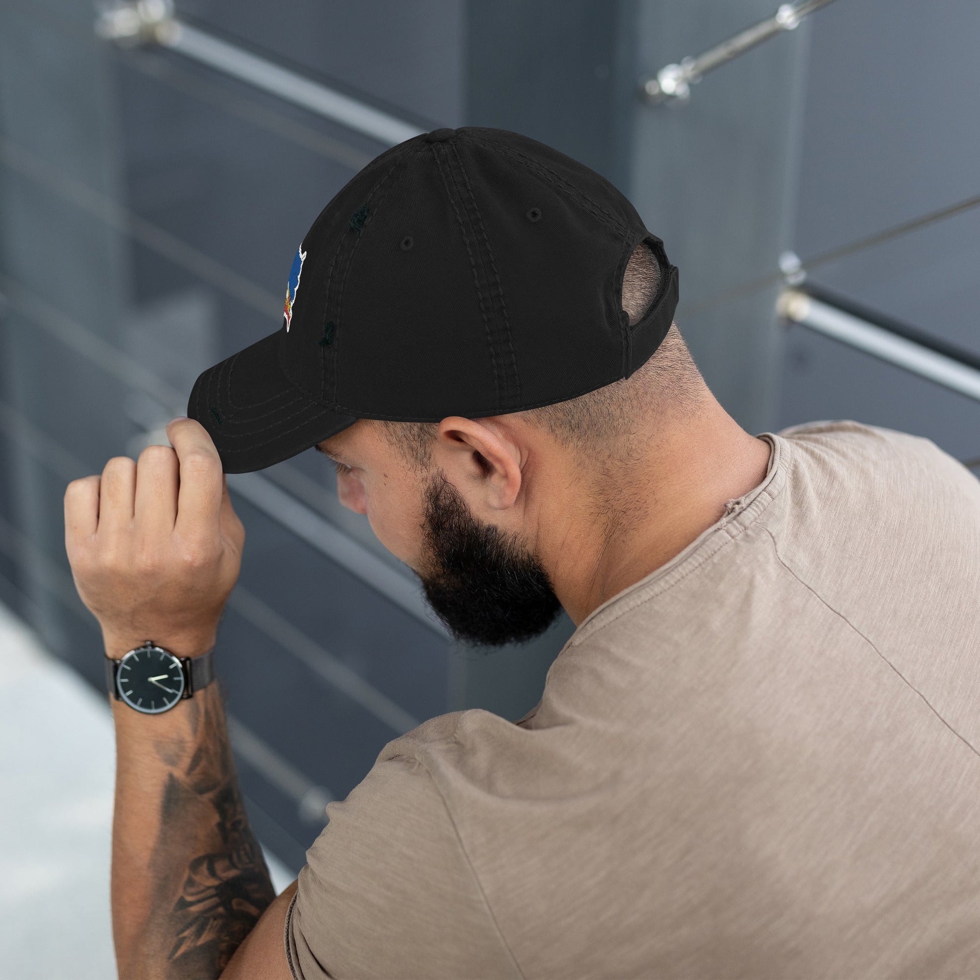 Distressed Dad Hat - Haitianbuy