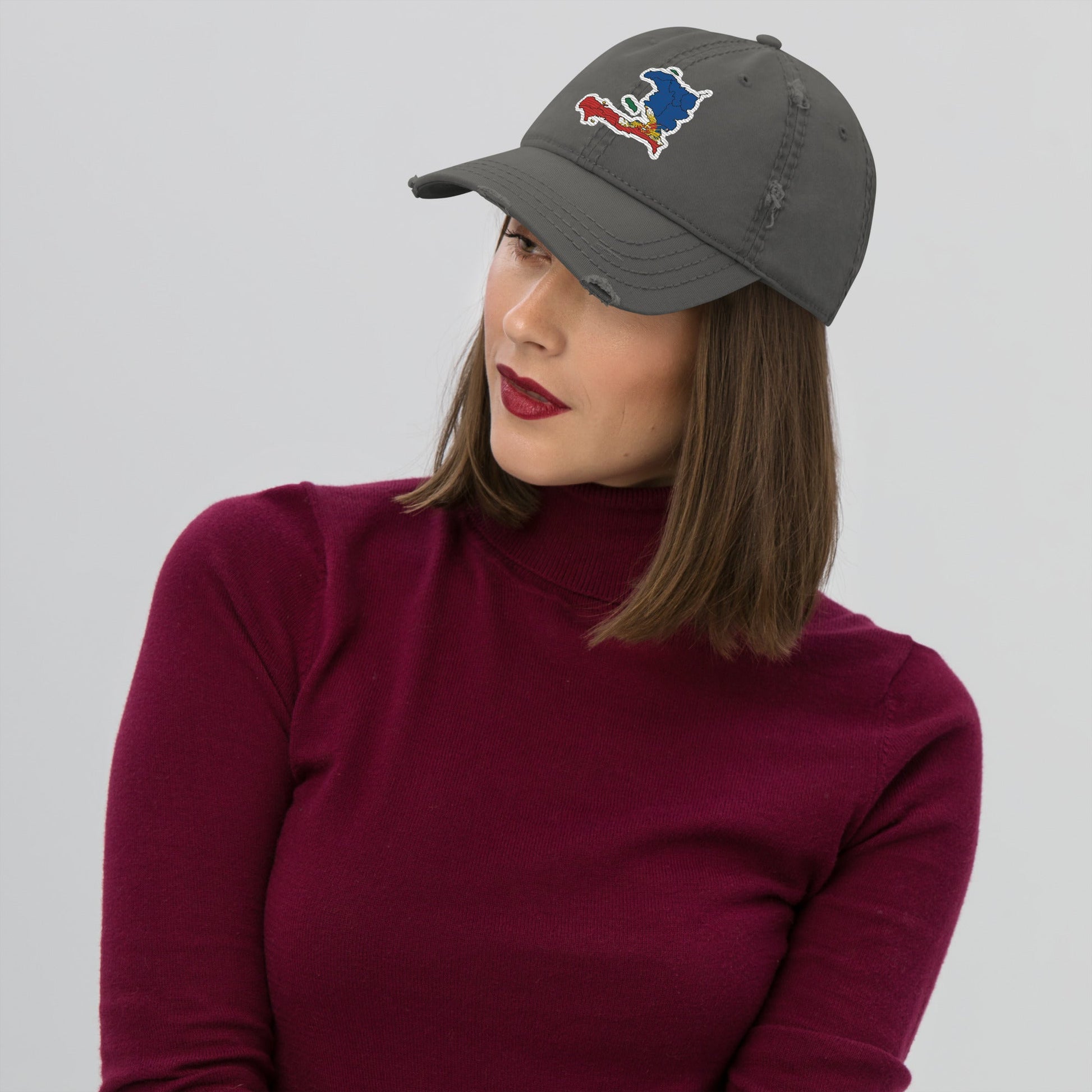 Distressed Dad Hat - Haitianbuy
