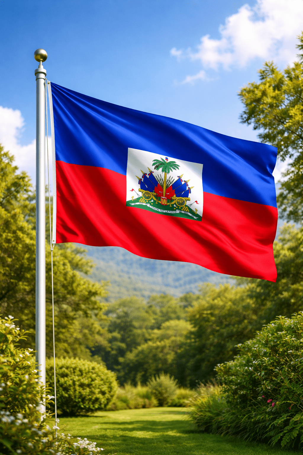 Haiti Flag – Premium Quality 3x5 FT (90x150 CM) - Haitianbuy