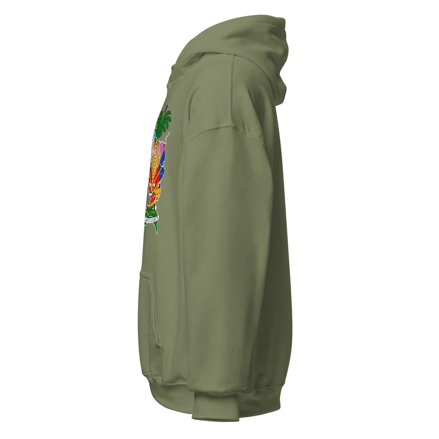 HAITI MAP Unisex Hoodie - Haitianbuy