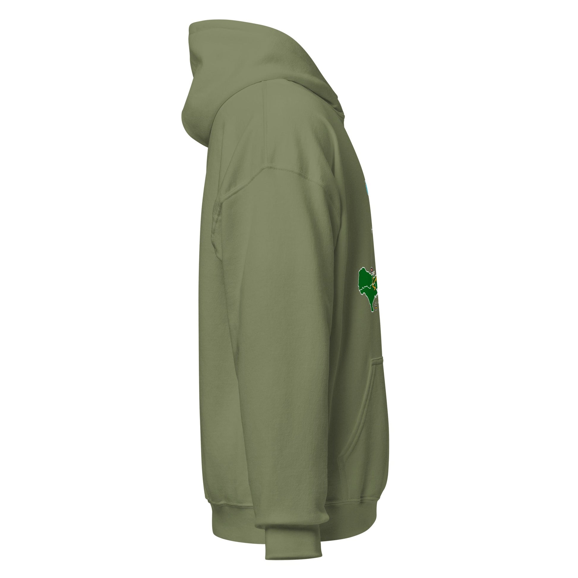 HAITI MAP Unisex Hoodie - Haitianbuy