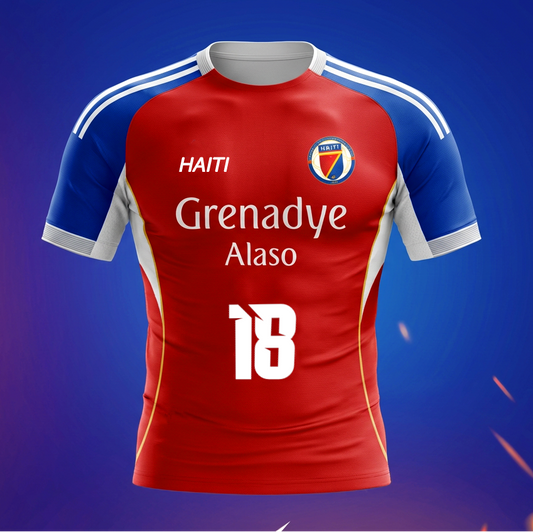 01-Grenadye Alaso Soccer Jersey – Unisex | World Cup 2026 Journey