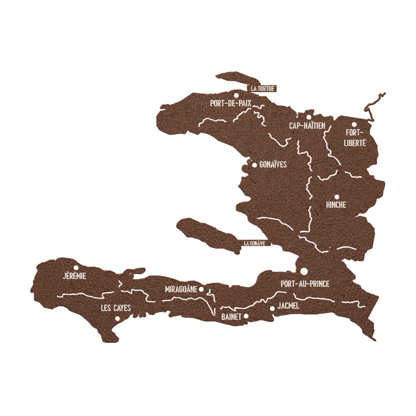new metal sign map haiti - Haitianbuy