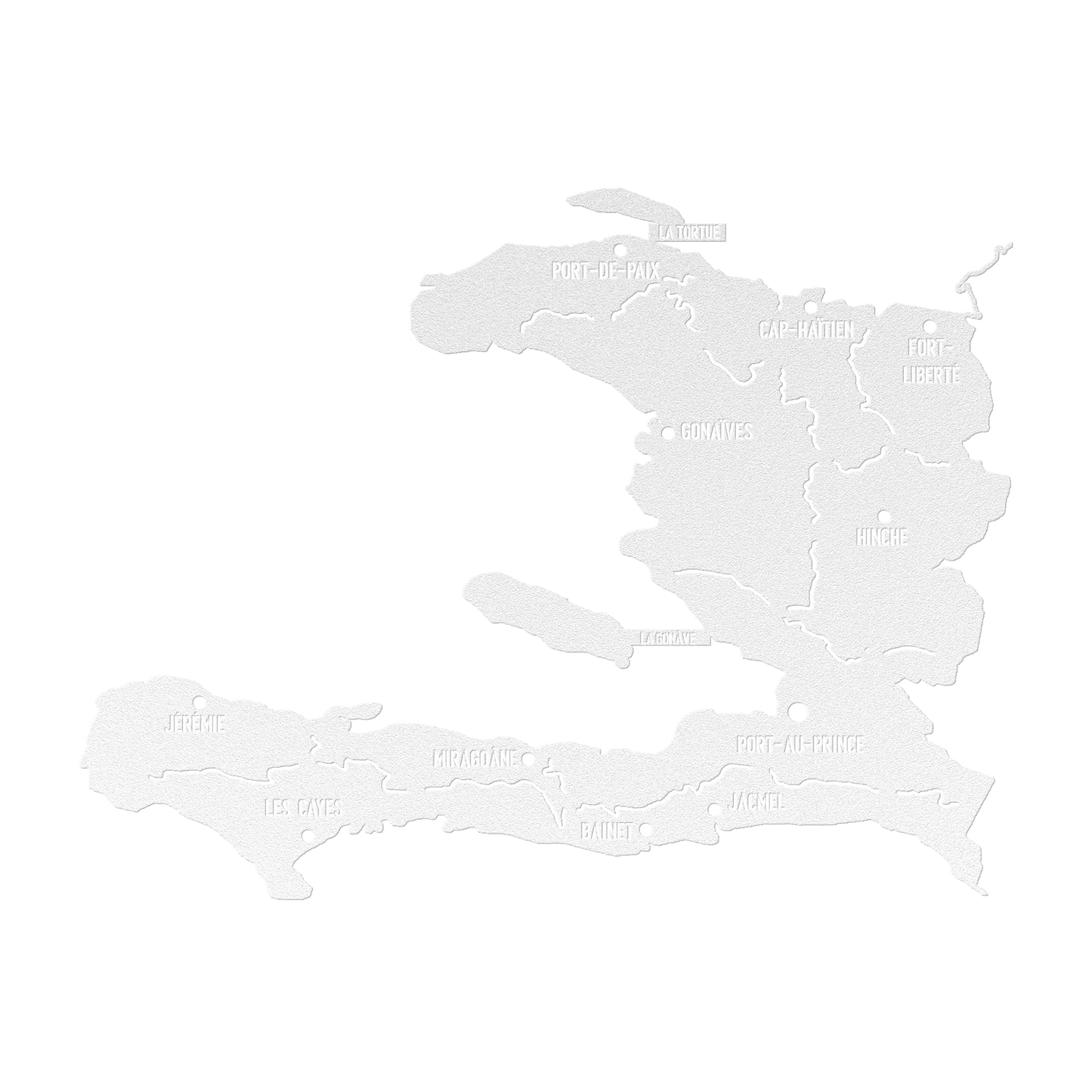 new metal sign map haiti - Haitianbuy