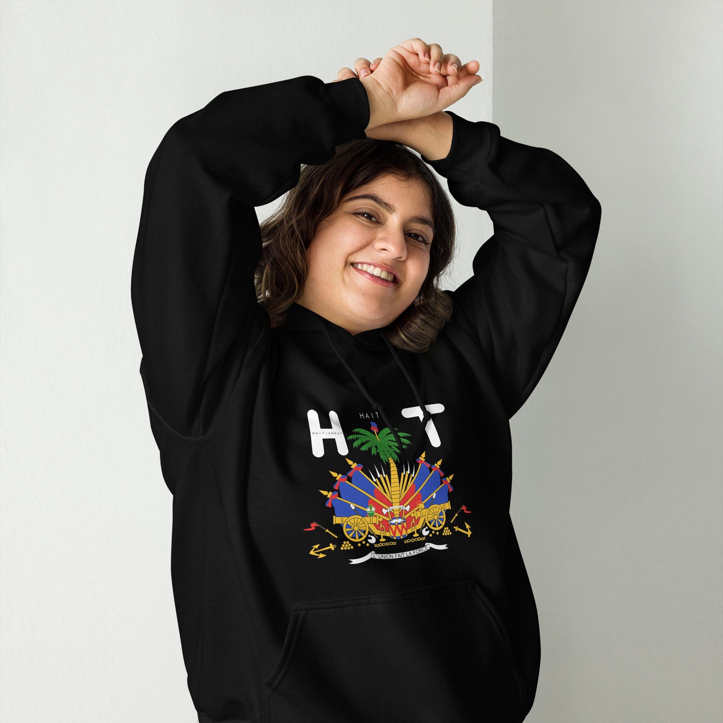 02-Haiti COAT OF AMRS Unisex Hoodie