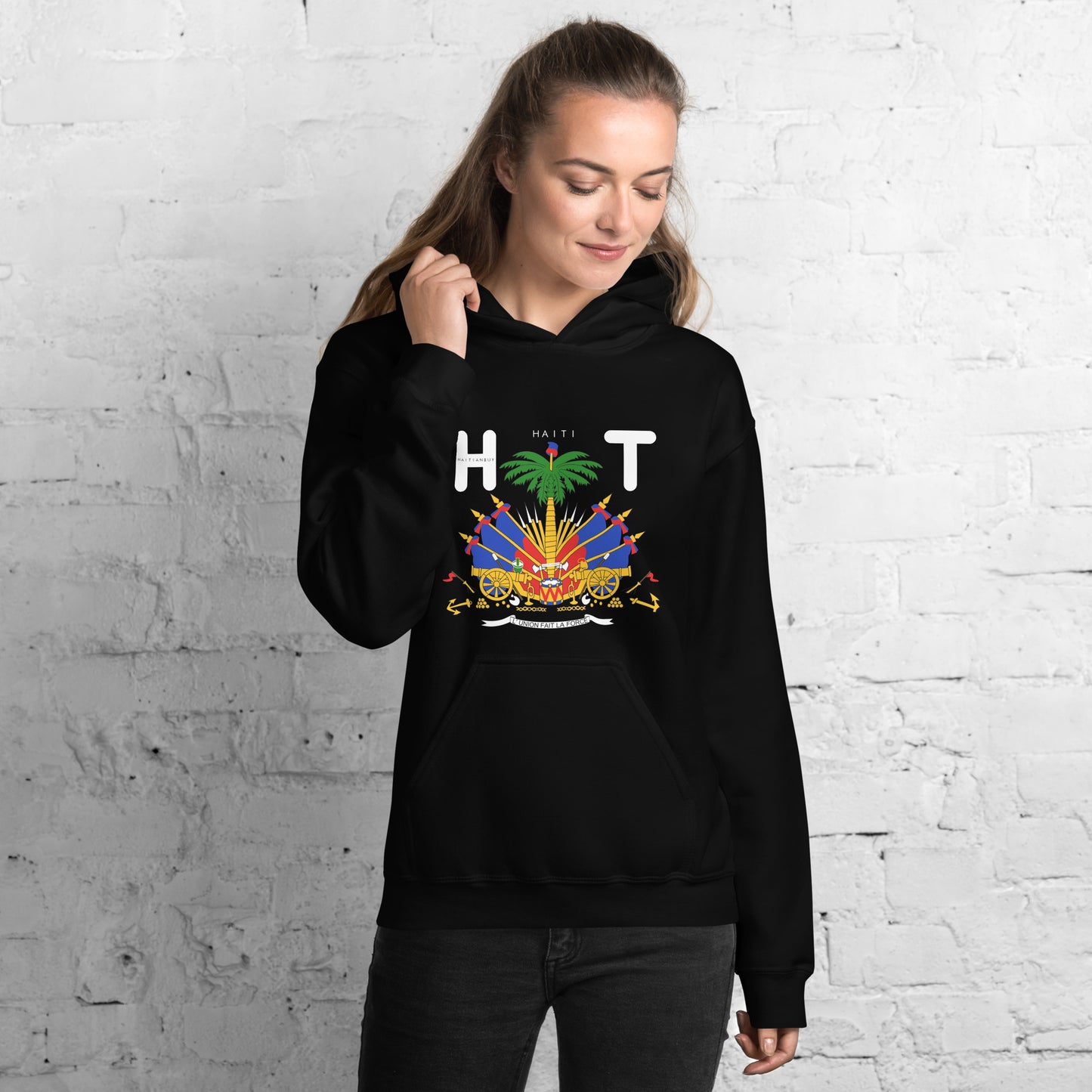 02-Haiti COAT OF AMRS Unisex Hoodie