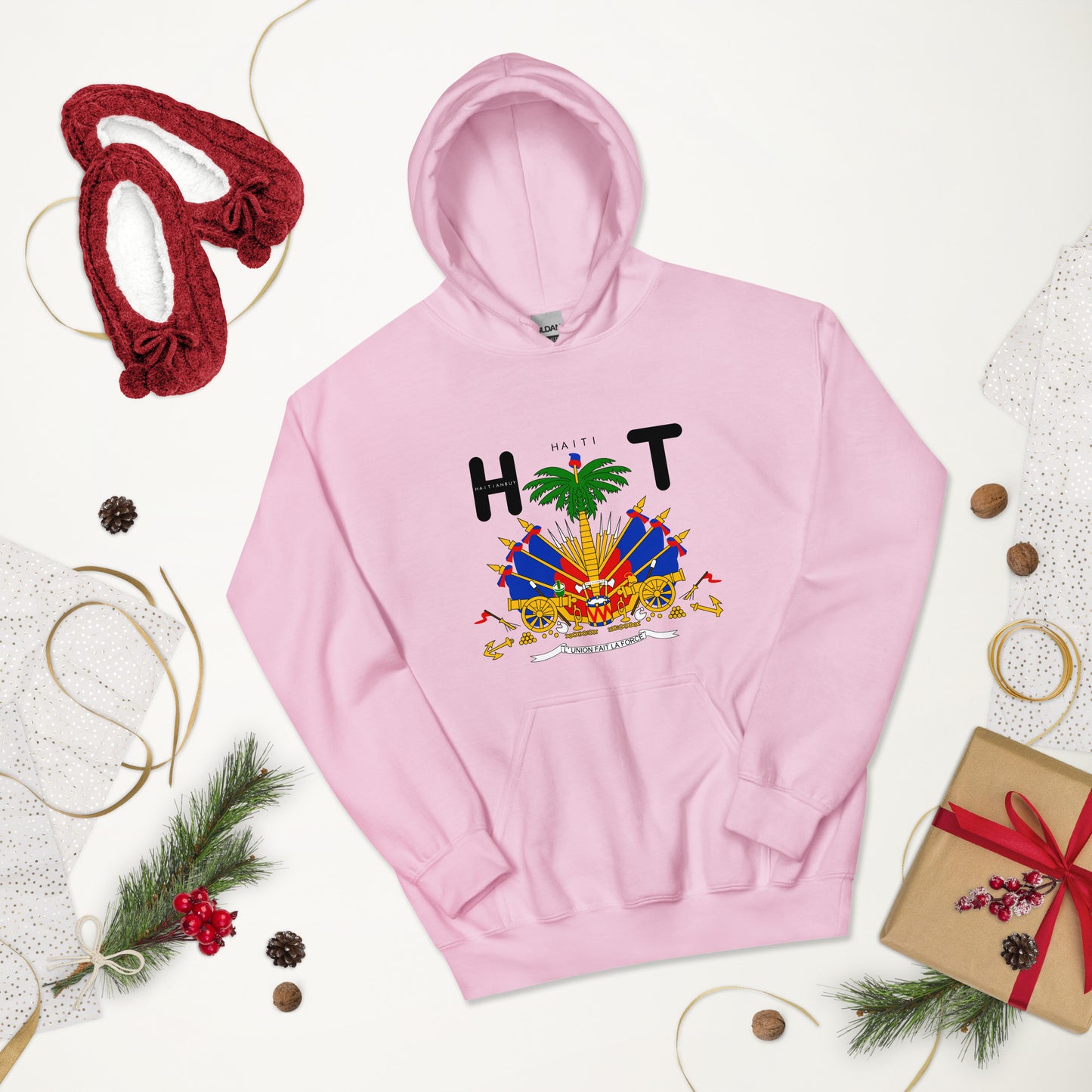 02-Haiti COAT OF AMRS Unisex Hoodie