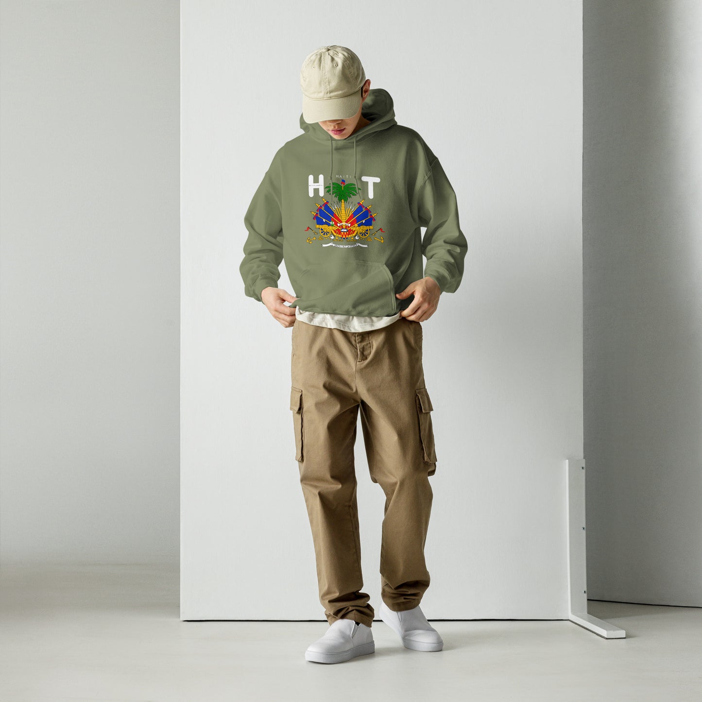 02-Haiti COAT OF AMRS Unisex Hoodie
