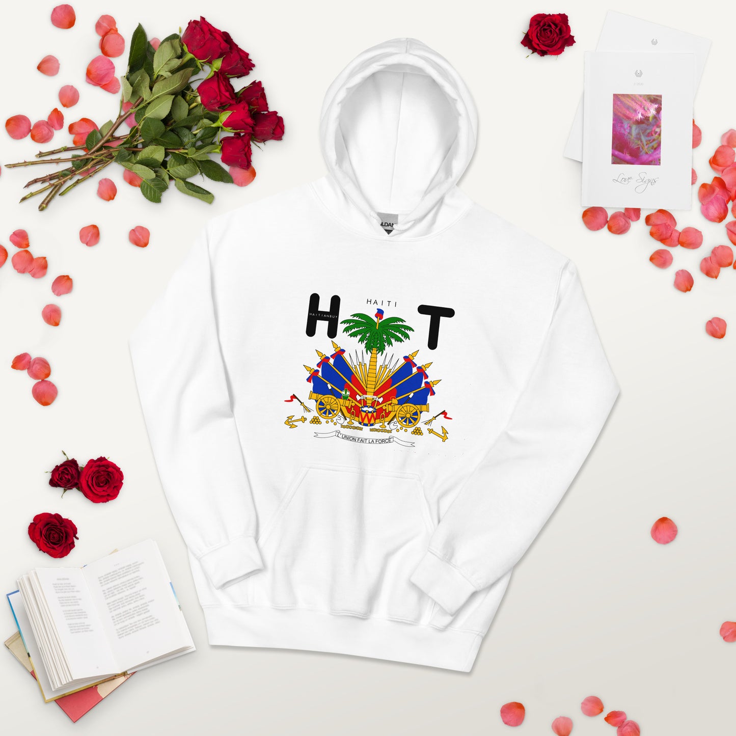 02-Haiti COAT OF AMRS Unisex Hoodie