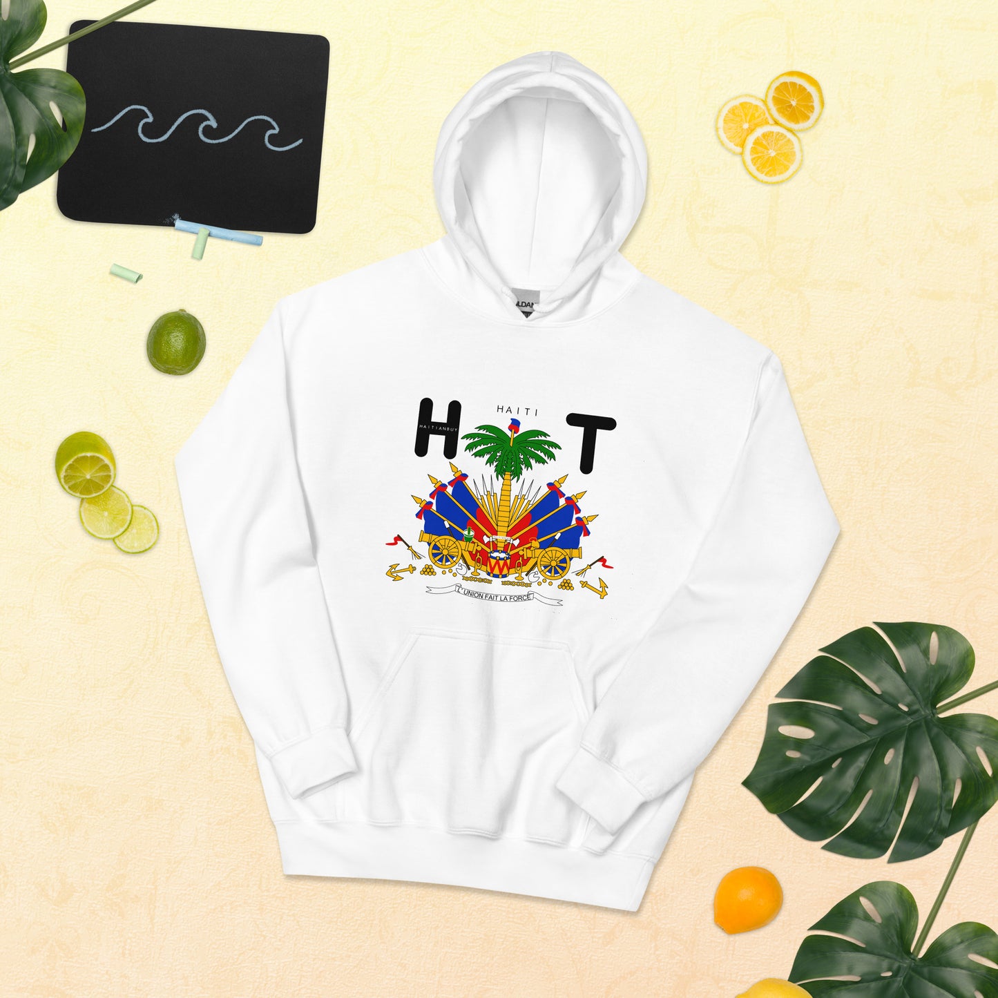 02-Haiti COAT OF AMRS Unisex Hoodie