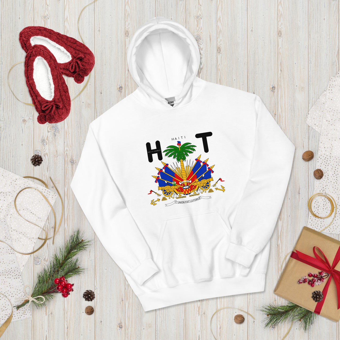 02-Haiti COAT OF AMRS Unisex Hoodie