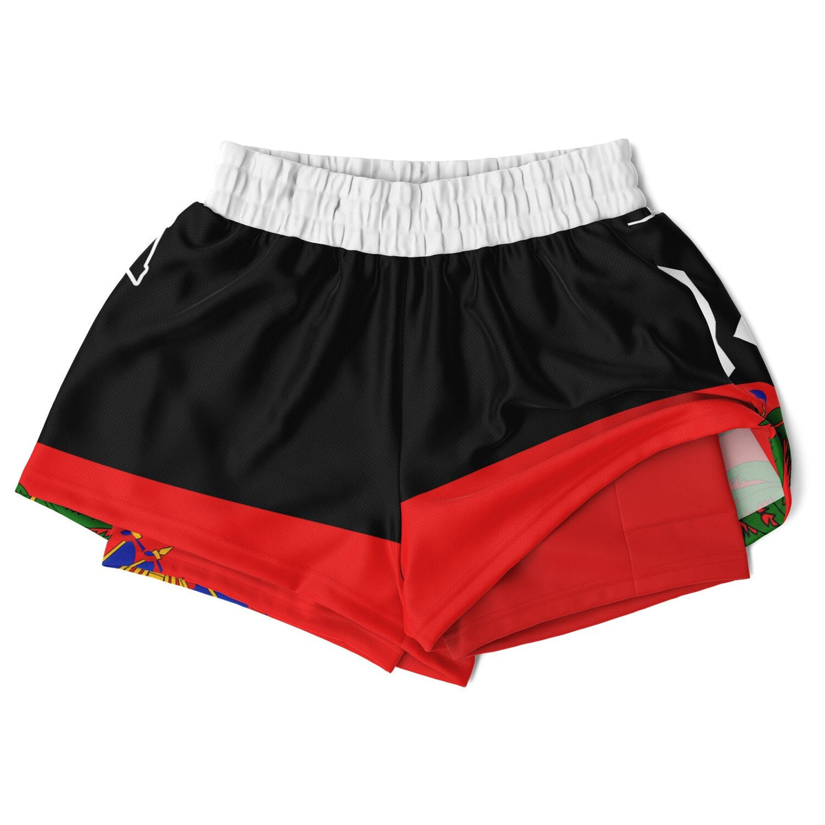 Women's 2-in-1 Shorts - AOP np - Haitianbuy