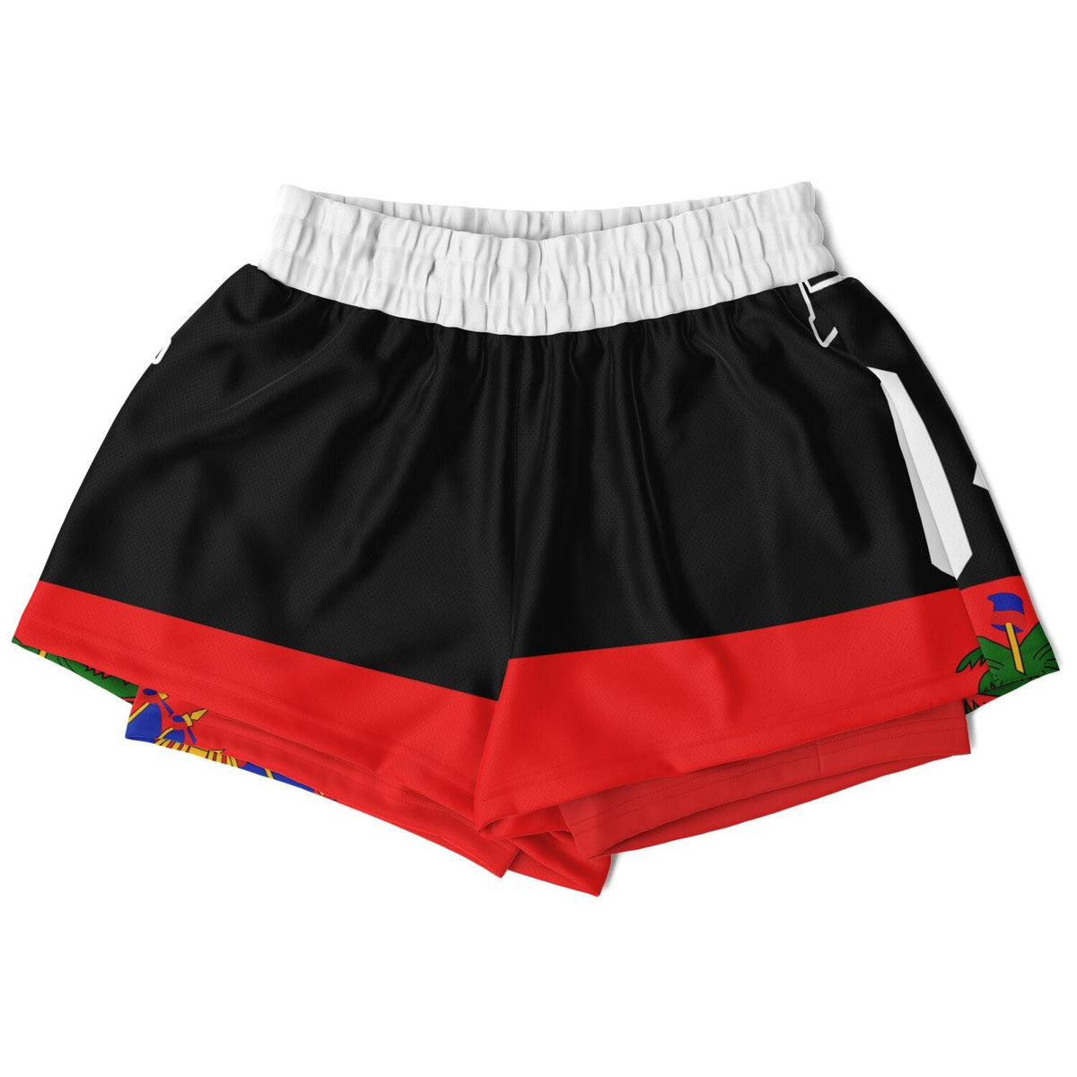 Women's 2-in-1 Shorts - AOP np - Haitianbuy