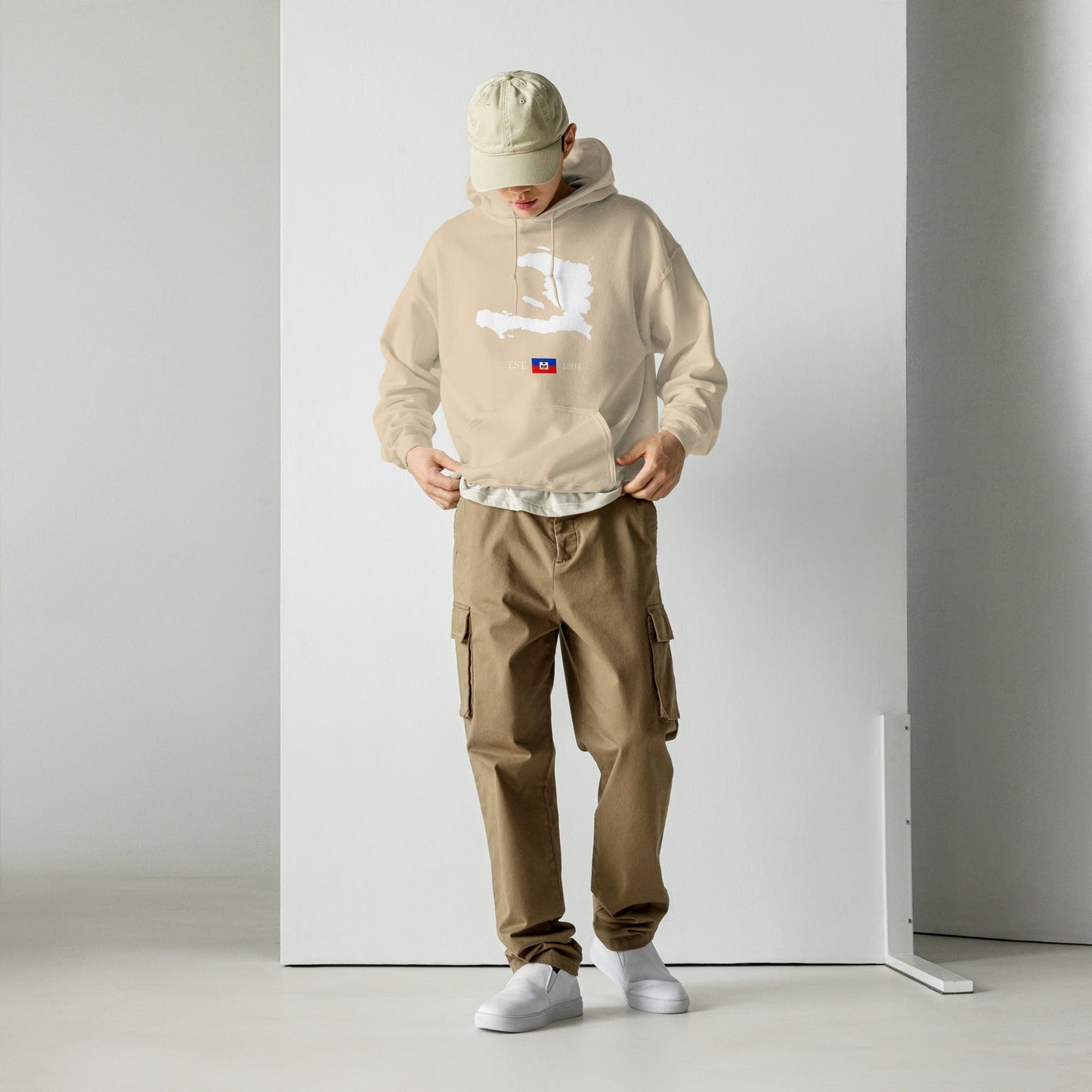 01-Haiti Map EST. 1804 Unisex Hoodie - Haitianbuy