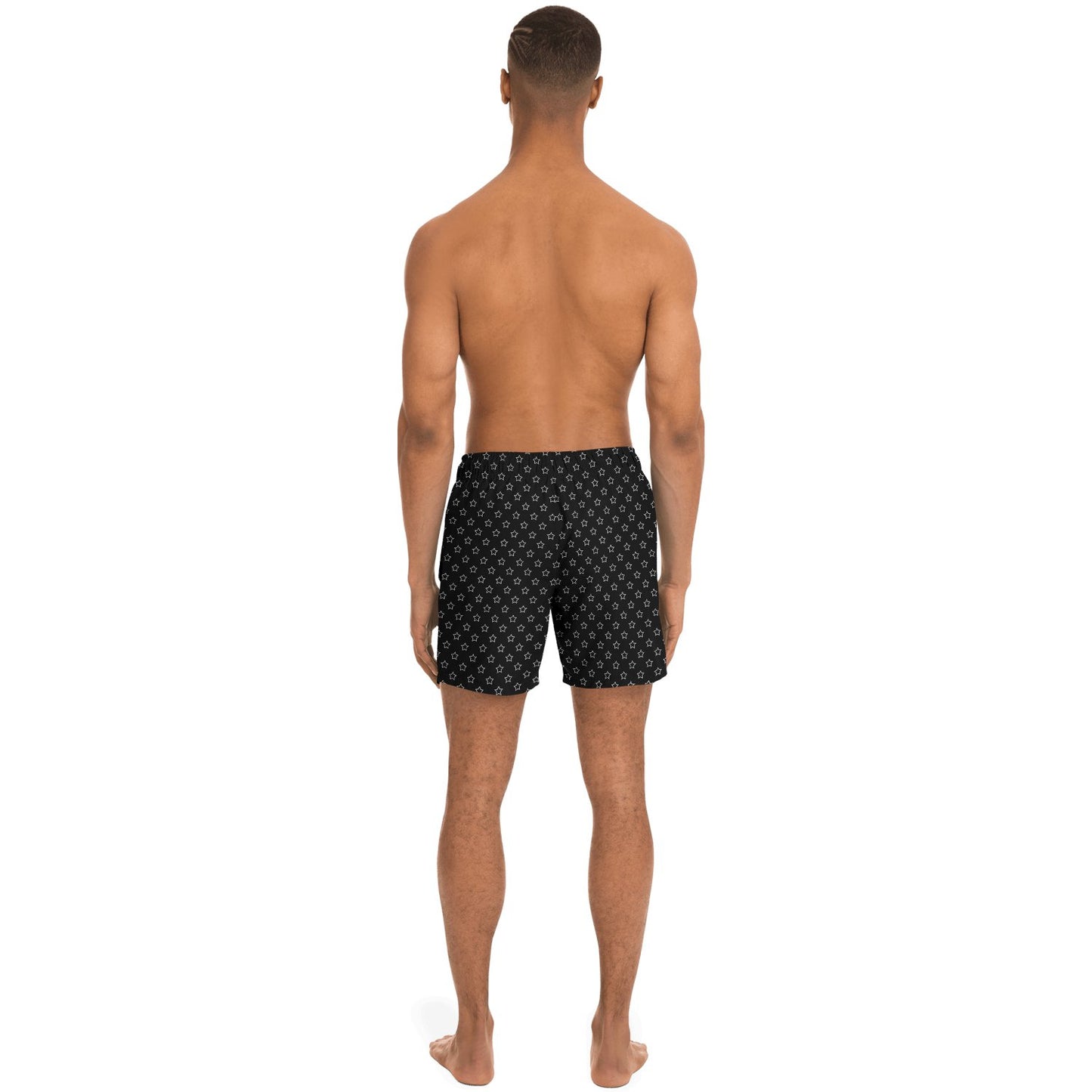 33-COAT OF ARM OF HAITI Star Swim Trunks Men - Haitianbuy