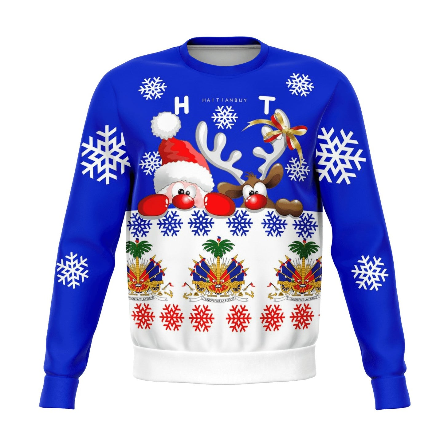40-Santa Sweatshirt - Haitianbuy