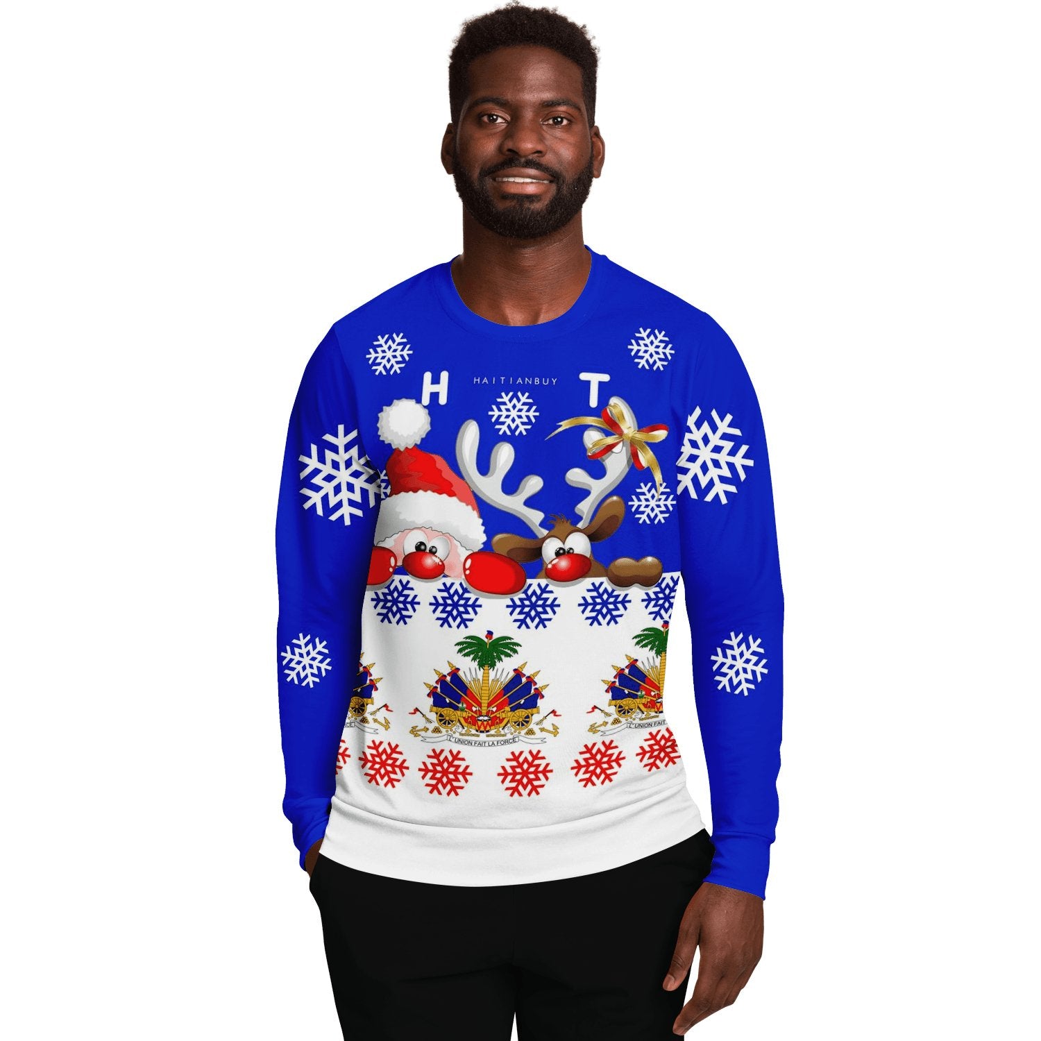 40-Santa Sweatshirt - Haitianbuy